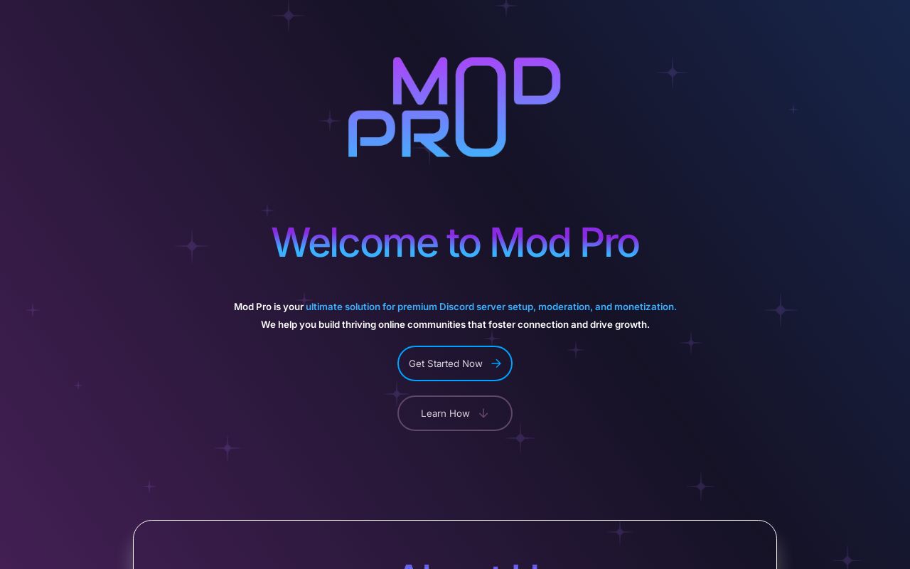 Carrd profile picture for @modpro